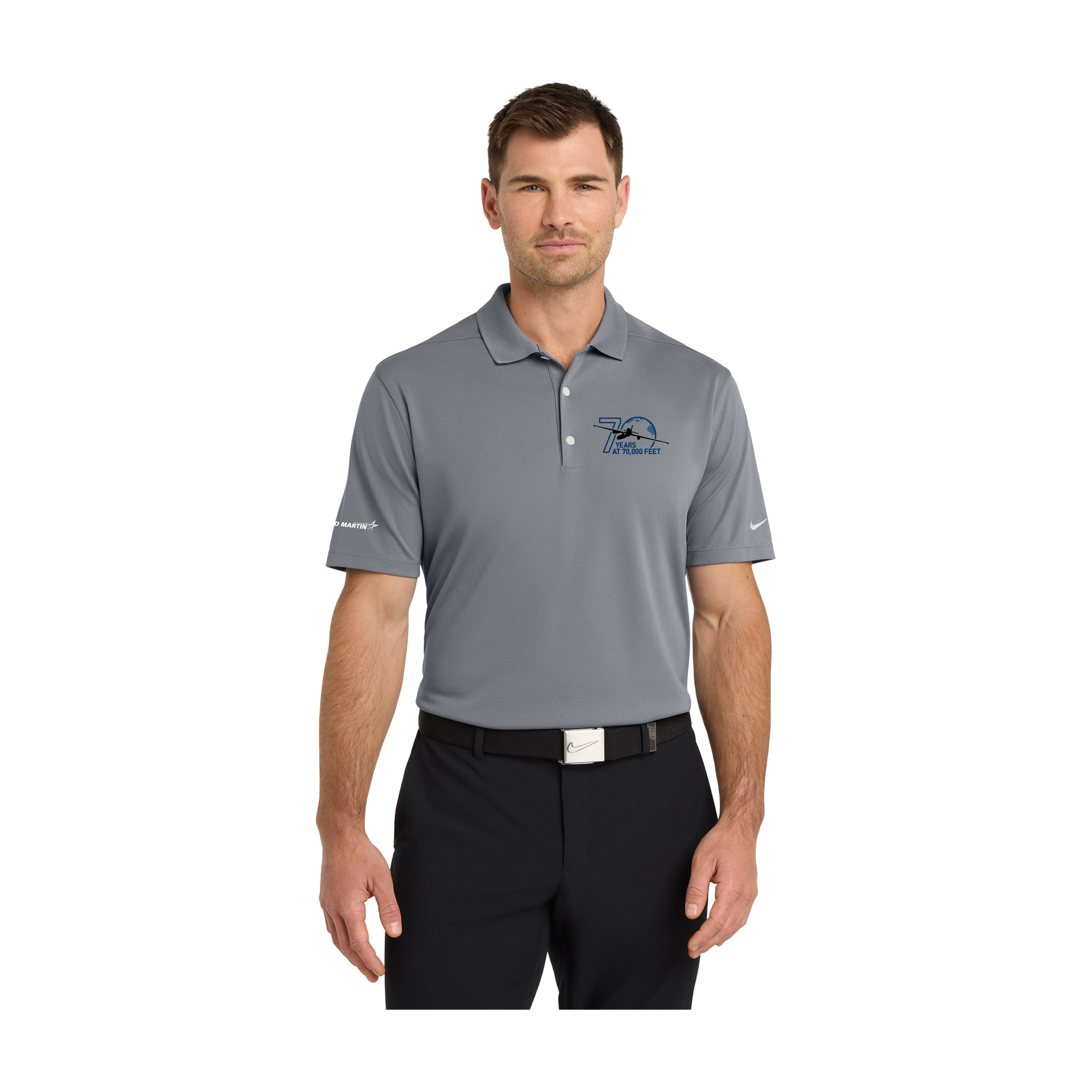 U-2 70th Anniversary Nike Dri-FIT Micro Pique 2.0 Polo